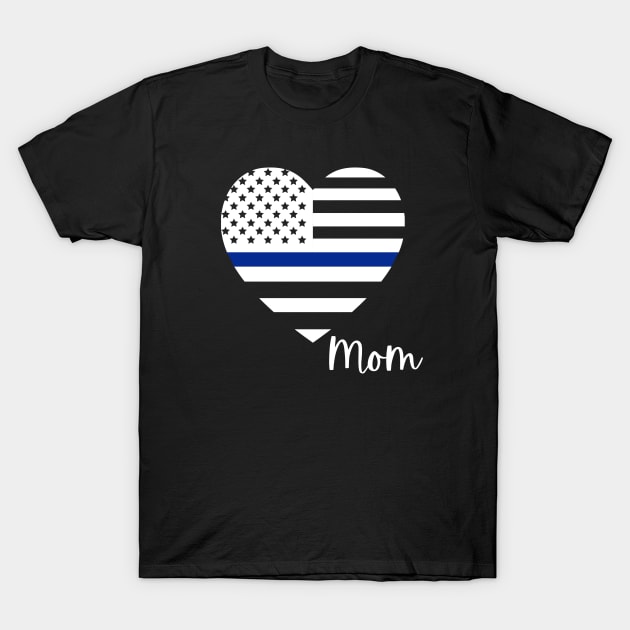 Police Mom T-Shirt by Hello Sunshine